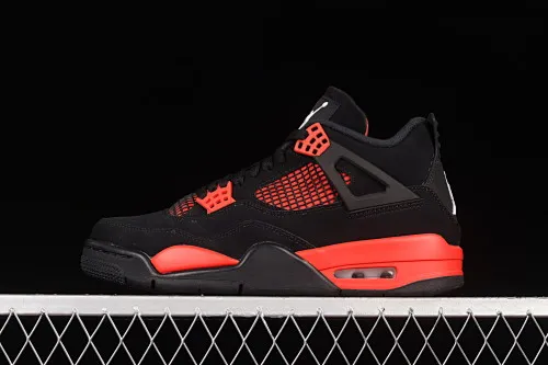All categories Air Jordan Jordan series basketball shoes Air Jordan 4 foreign trade version Air Jordan 4 Retro "University Blue" AJ4 Jordan 4 new black and red retro casual sports culture basketball shoes CT8527-016